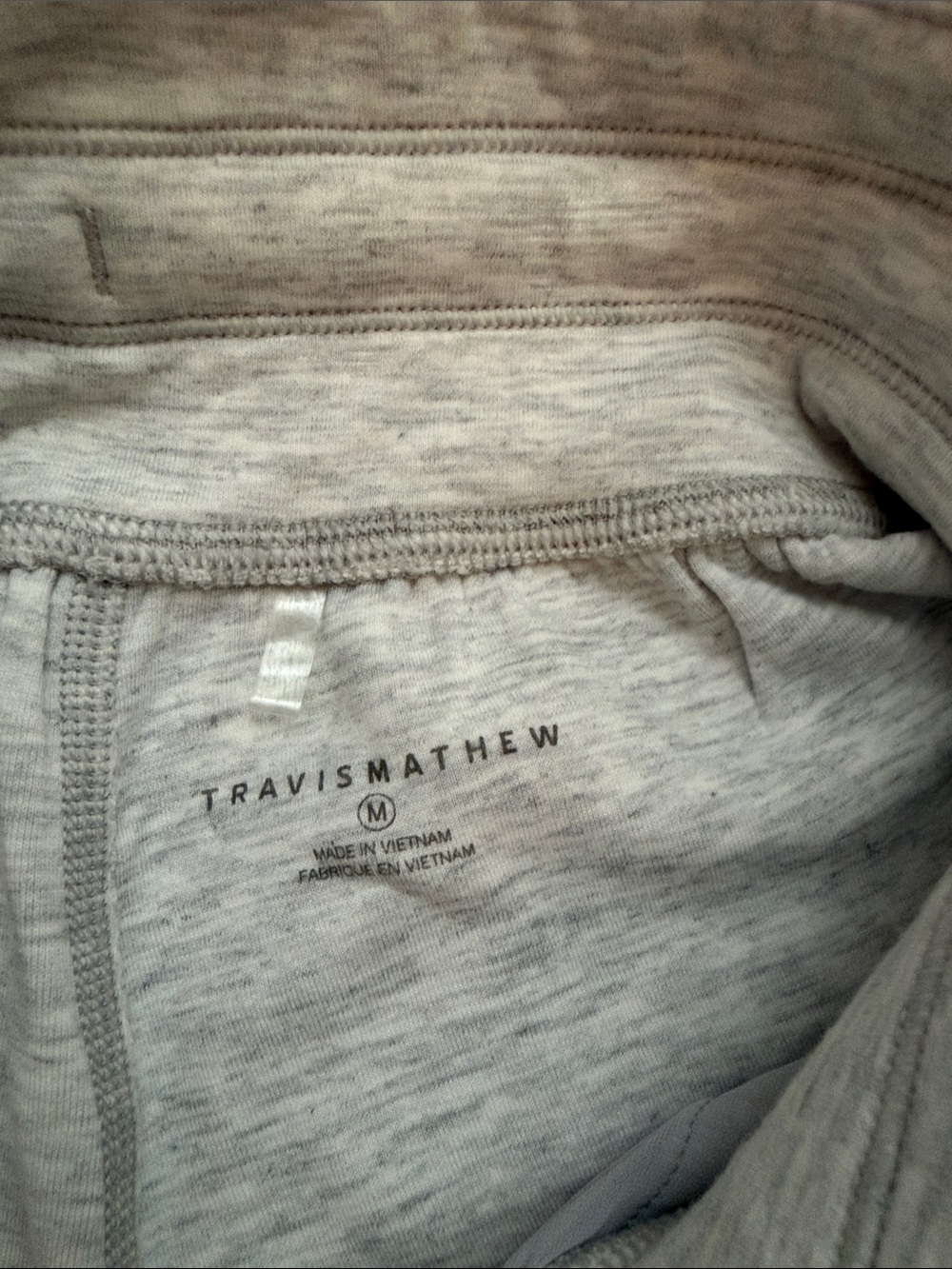 Women's Light Gray Lounge Shorts with Drawstring - Picture 2 of 4